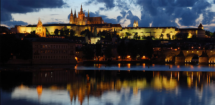 Hradany po setmn - Praha